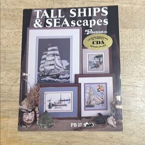 Cross Stitch Pattern Leaflet Tall Ships & Seascapes